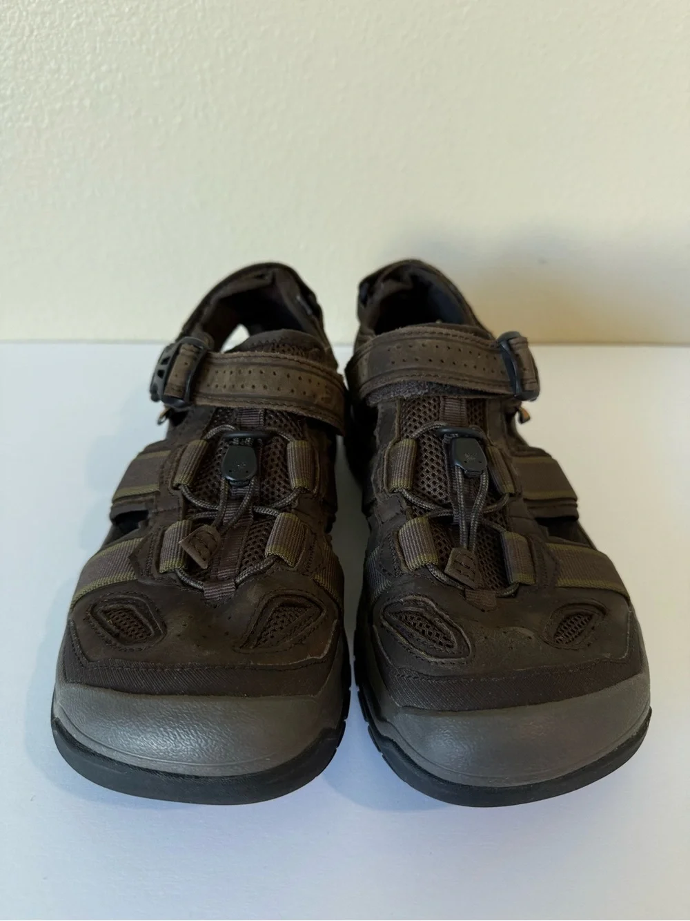 Teva Terra Fi 5 Universal Men’s Hiking Sport Sandals Brown Waterproof US 9 EU 42